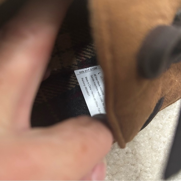 Dearfoam Slippers Dluxe Moccasin  Brown  Size 11/12 Large House Shoes Indoor - Picture 11 of 13